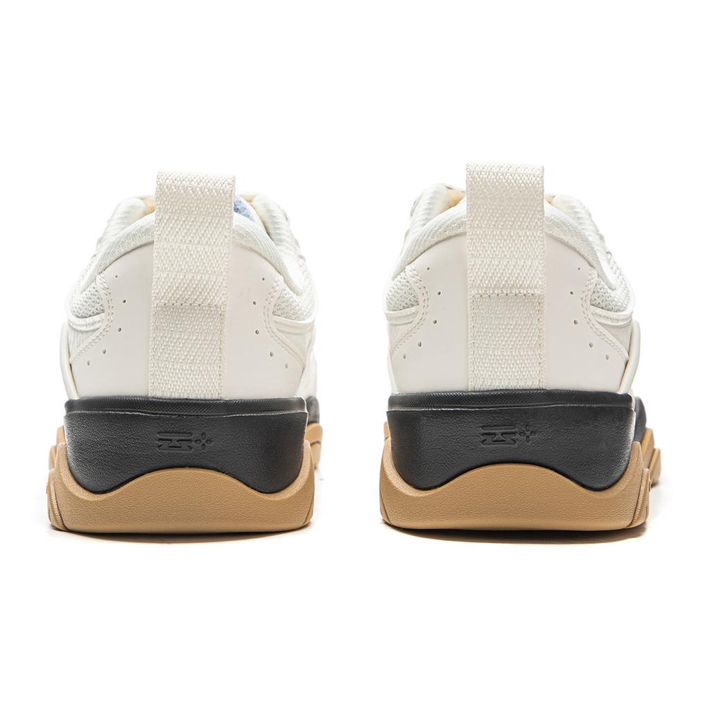 Li Ning Journey 2.0 Thick Sole Cushioning Bread Shoes Men Sneakers Off-White AGCV327-1