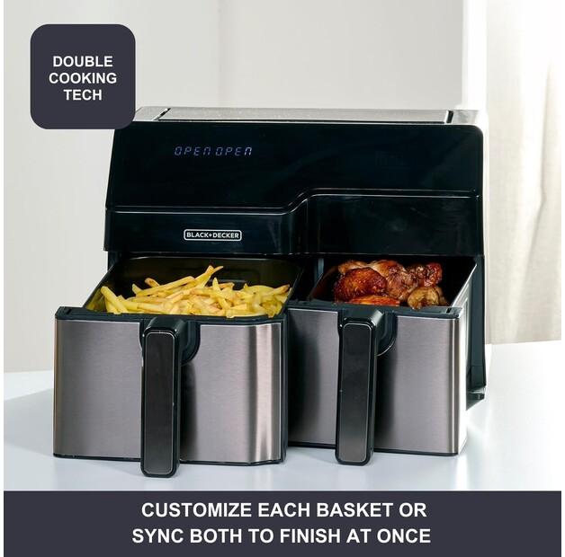 Фритюрница Black&Decker BXAF9000E (ES9730090B)