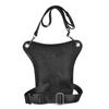 New Trend Men's Leg Bag Outdoor Sports PU Waist Bag Korean Retro Riding Bag Casual Hip Bum Bag For Travel Cycling Wholesale