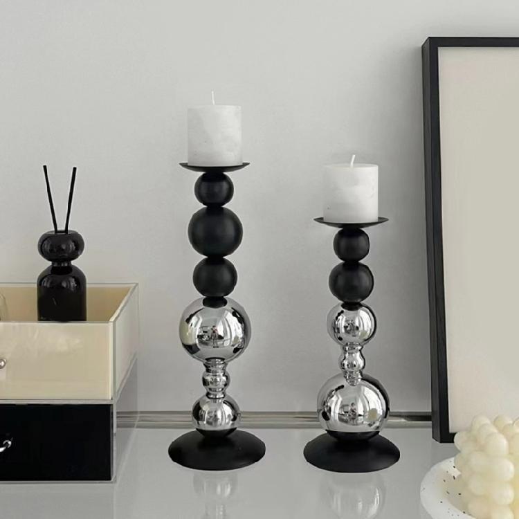 Tall Iron Tapers Candle Stands Candlesticks Tapers Holders for Home Decoration Wedding, Dinning, Party