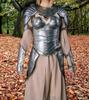 Women's Medieval Knight Armor Steel Warrior Princess Costume Cosplay Outfit