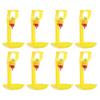 8pcs Chicken Automatic Waterer Feeder For Chickens Pigeons Quail Farm Household Use Chicken Waterer Poultry Feeding