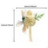 Corsage de Poignet Fleurs à Main Mariée Demoiselle d'Honneur Bracelet Décoration de Mariage Polyvalente pour la Remise de Diplômes