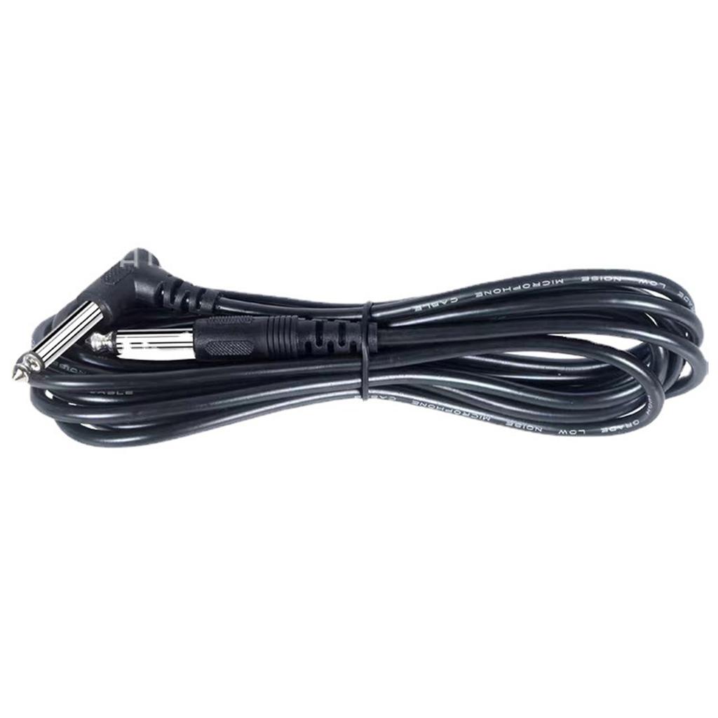 Audio Cable 5 Meter 16.4 FT HiFi Sound Transmission Nylon Metal Guitar Connecting Cord for Instrumen