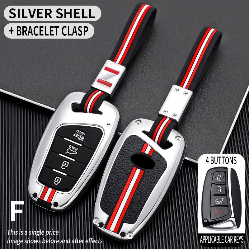 Kryt pouzdra na klíč od auta Držák Fob Pro Hyundai Grand Santa Fe IX45 GENESIS EQUUS AZERA 2013 2014 2015 2016 Příslušenství na klíče