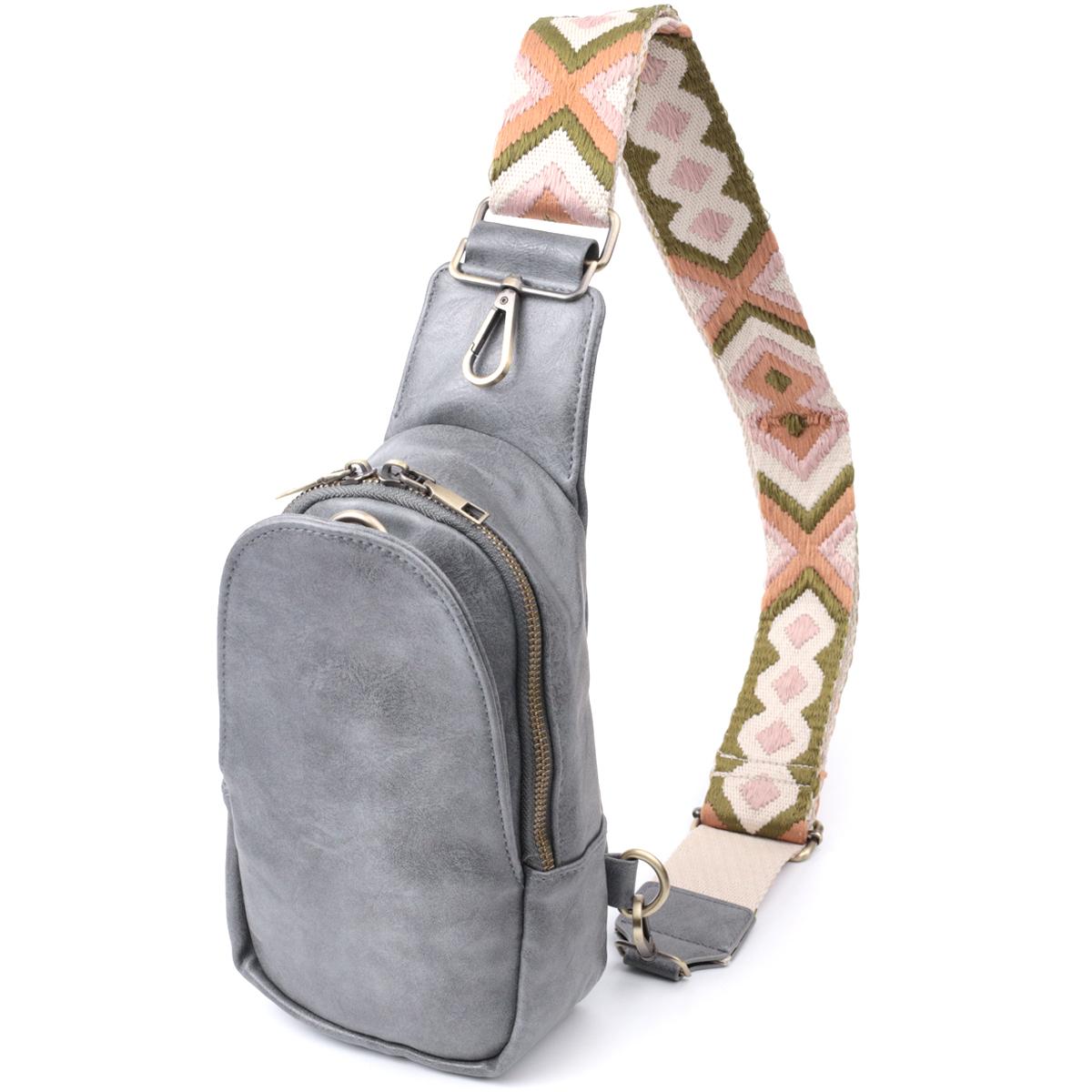 

Модна сумка через плече в модному кольорі з екошкіри VINTAGE Bag 22792