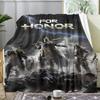 For H-Honor Game Throw Soft Flannel AC Blanket Lightweight Summer Nap Throw Cozy Blanket for Sofa Bed Travel Home