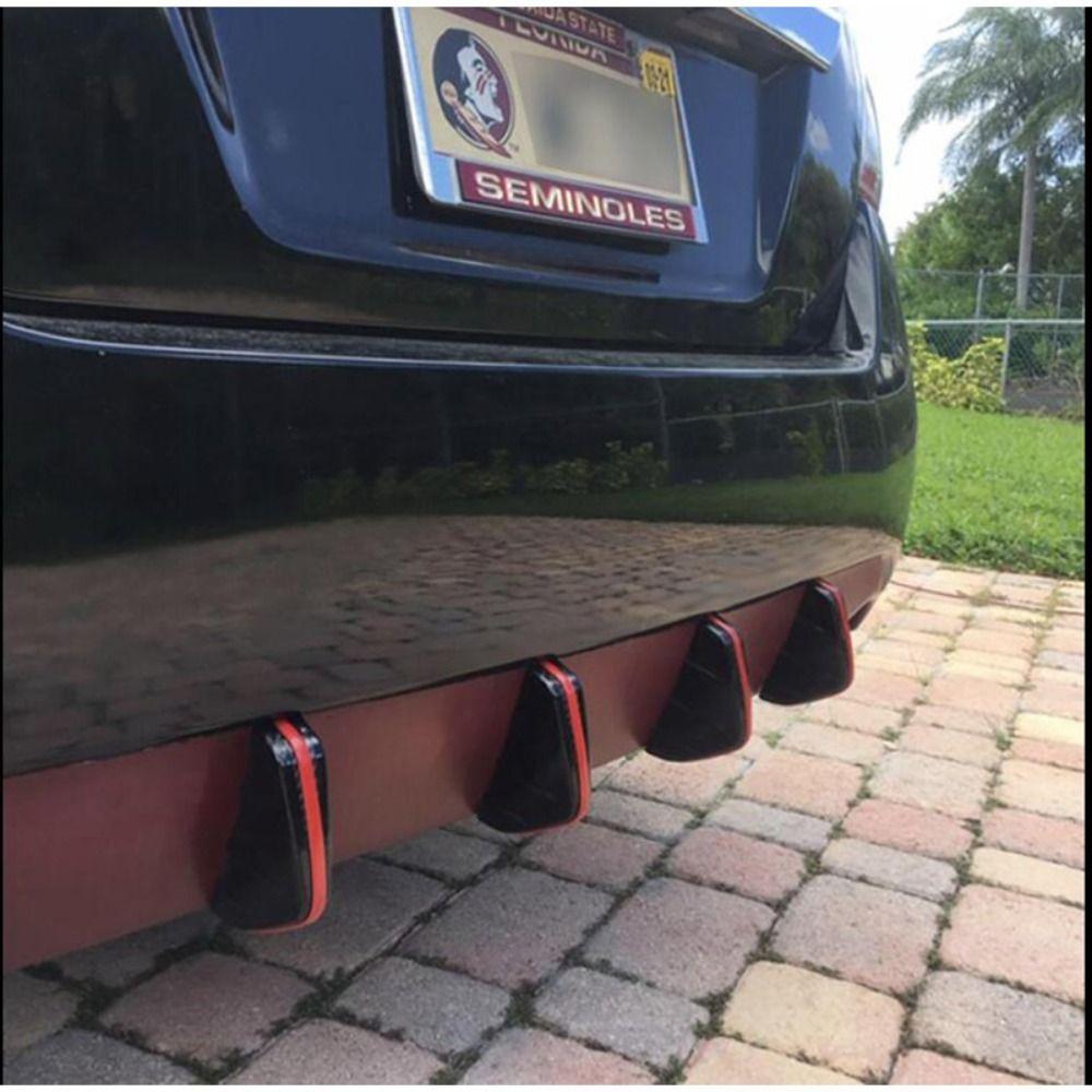 Fin Wear Resistance Anti-collision Lip Diffuser Chassis Parts Rear Bumper Parts Car Accessories