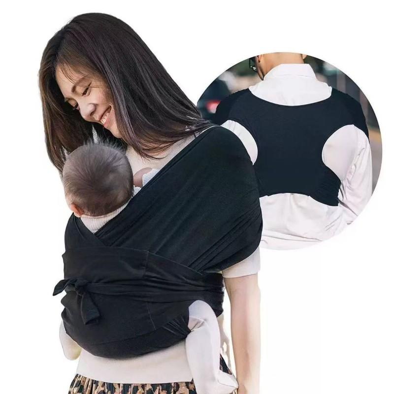 Baby Carrier Infant Sling Front Carry Mom Dad Black Khaki