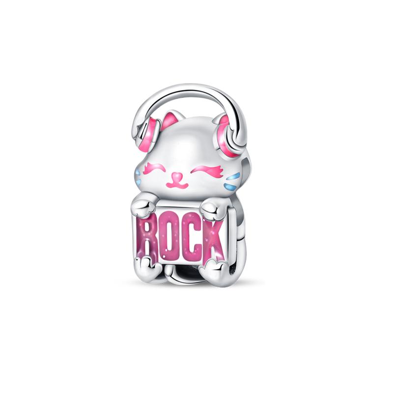 Piano Harp Violin Mike Headset Notescopper Music Series Charms Beads Fit Pan Original Bracelets Diy Fine Jewelry Gifts