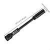 Electric Ratchet Wrench Socket, Extended Hexagon, Thin Wall, Motorcycle Repair Black 20x1cm