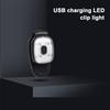 USB Rechargeable Clip-On Warning Light 150 Lumen Brightness with High/Medium/Low Modes IPX4 Waterproof for Night Fishing/Walking