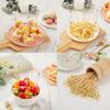 Fruit Skewers, Bamboo Sticks, Flower Picks, Fruit Kabobs, Creative Art Toothpicks, Cocktail Decorated Bamboo Sticks, Cake & Burger Art Forks