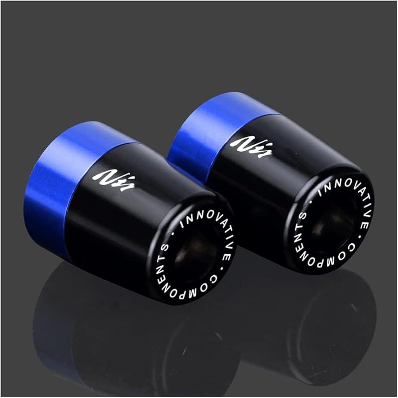 Handlebar Grip End For Ninja 250 300 400 650 1000 400R 250R 250SX 1000SX H2R ZX14R ZX10R ZX6R Motorcycle CNC Aluminum Handlebar Bar Ends Plug Balance