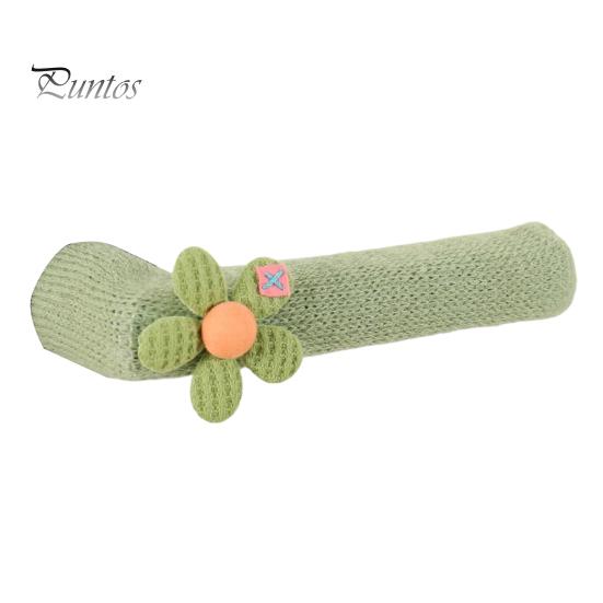 Soft Acrylic Handle Wraps Knitted Doorknob Covers, Thick Anti?Slip Furniture Feet Protector Sleeves, Door Decorative Leg Socks Cushion Pads,