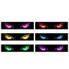 Car Front Windshield Decor Sticker 130x20cm Demon Eyes Pattern Vehicle Anti-Scratch Decal Universal Car Front Windshield Sticker