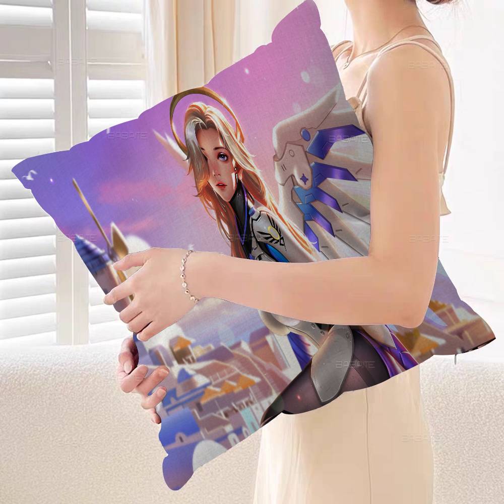 Game D-DVAS Pillow Cushion Cover Pillowcase Living Room Sofa Home Decor Customized