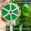 Multifunctional Plastic Coated Garden Twist Ties, Iron Wire Support for Climbing Roses and Flowers
