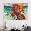 Cutecore Anime One Pieces Tapestry Bedroom Decoration Wall Hanging Blanket Tapestry Cool Stuff For Room