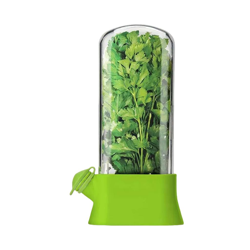 Herb Preserver Extenders Maintains Freshnesses 2 3 Interval Visible Lid Ventilated Bottom Safe for Refrigerator Storage