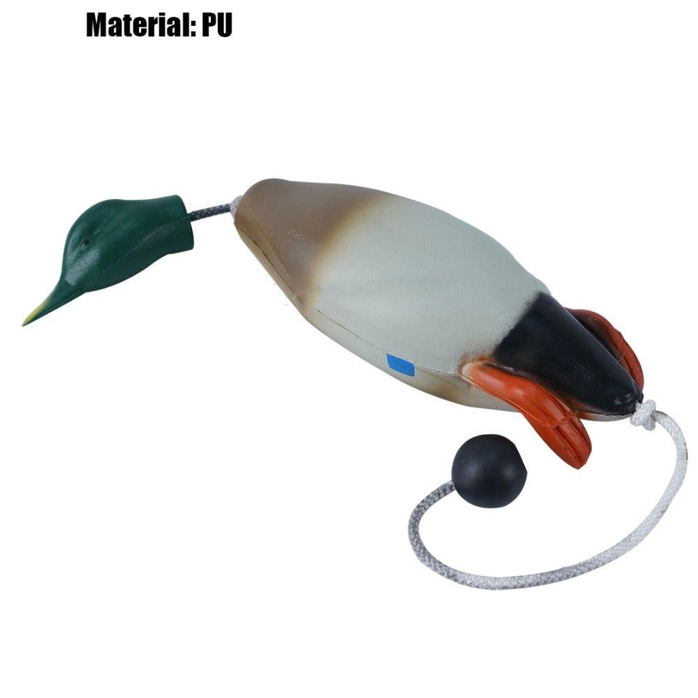 Mallard Duck Decoy Dog Training For Training Dogs Bite Resistant Pet Hunting Decoy Relaxing Artificial Duck Bird Fetch Toy