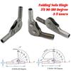 3/5 Gears Adjustable Sofa Angle Adjuster Joint Steel Lifting Backrest Hinge  For Chair/Sofa