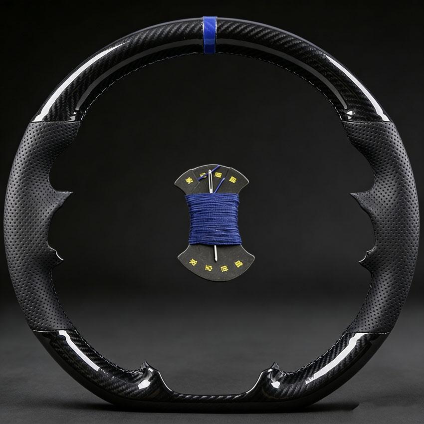Coprivolante per Auto per Jaguar XFL XE XJL F-PACE XKR Protezione UV Anti-Invecchiamento Fibra di Carbonio Lucida Pelle in Microfibra Ultrafine