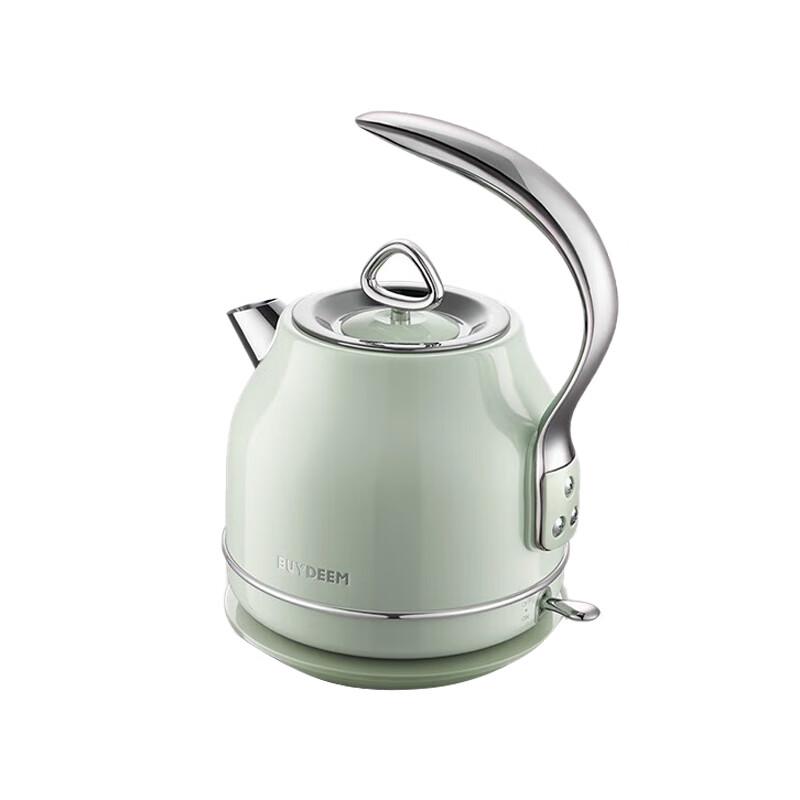 Buydeem K203 1.2L Stainless Steel Electric Kettle CN plug (adapter included)