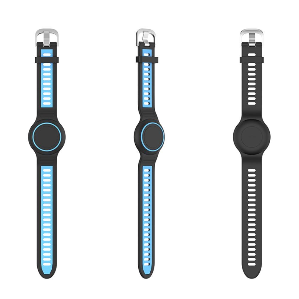 Waterproof Case for Apple AirTag Silicone Strap Air Tag Anti-lost Protective Cover for Kids Children Tracker Locator Wristband