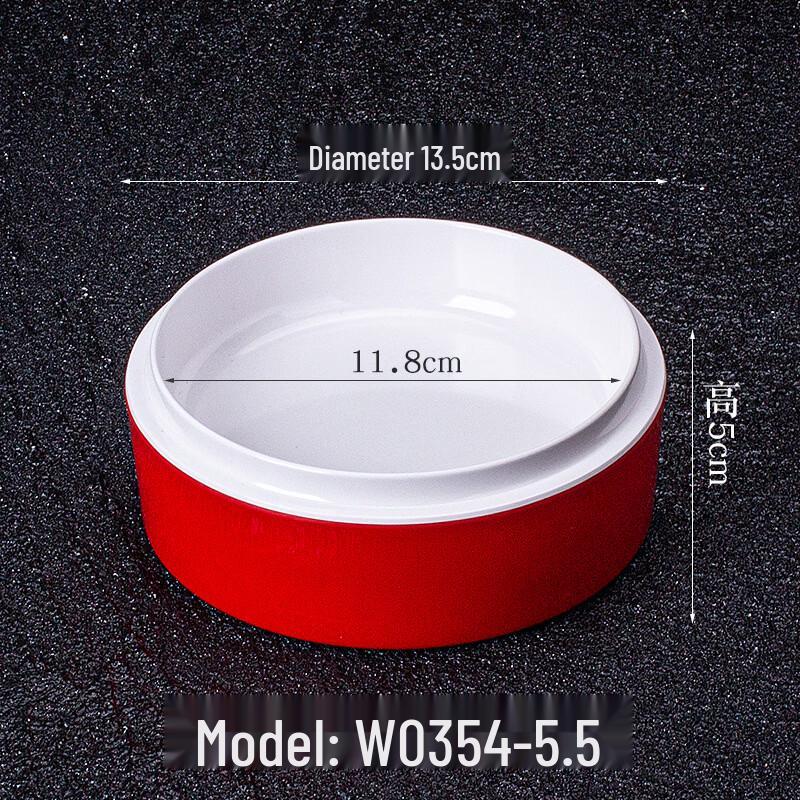 JINMEILI Melamine Rotating Hot Pot Serving Set