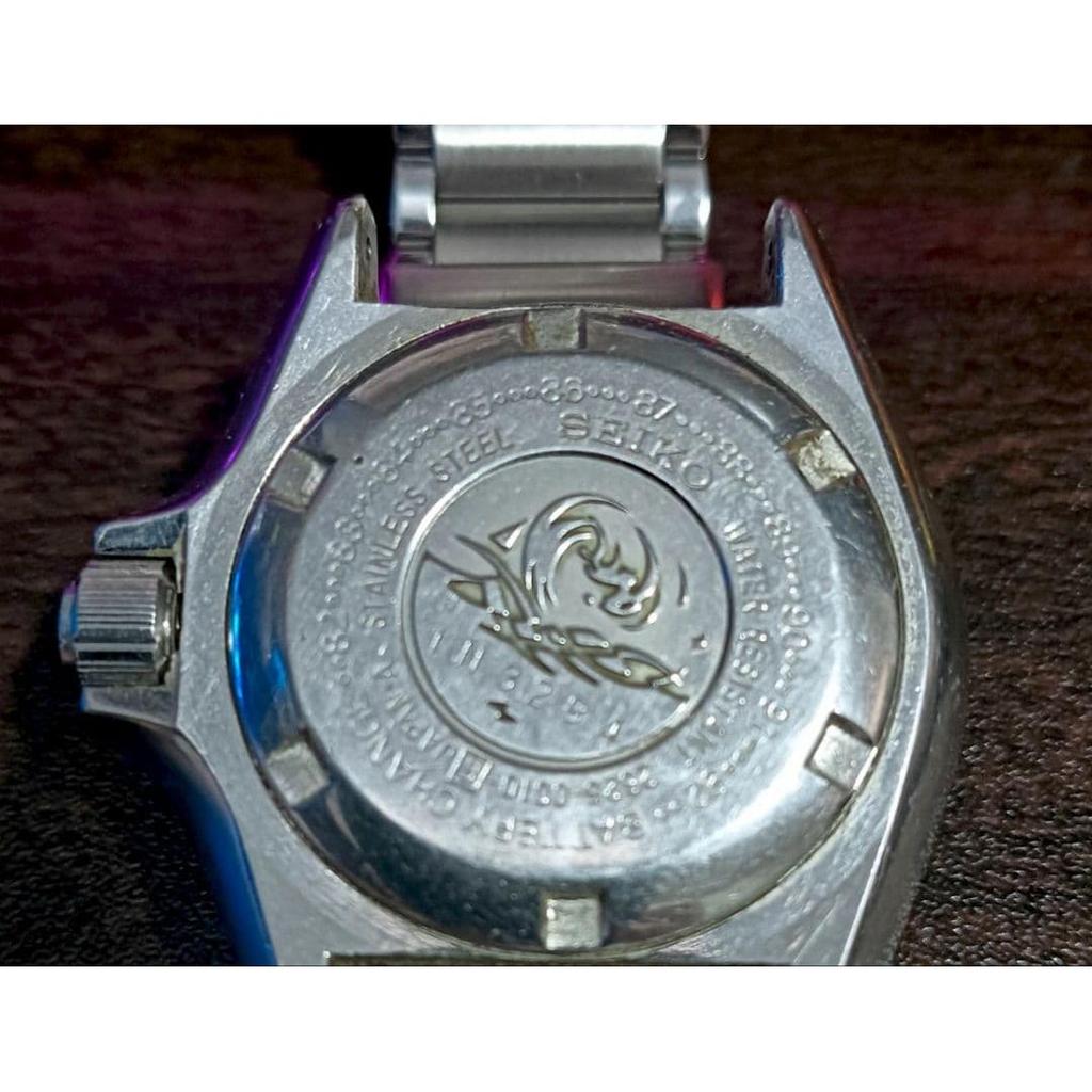 Used 1980 SEIKO Diver's Watch 150m Water Resistant Retro Vintage