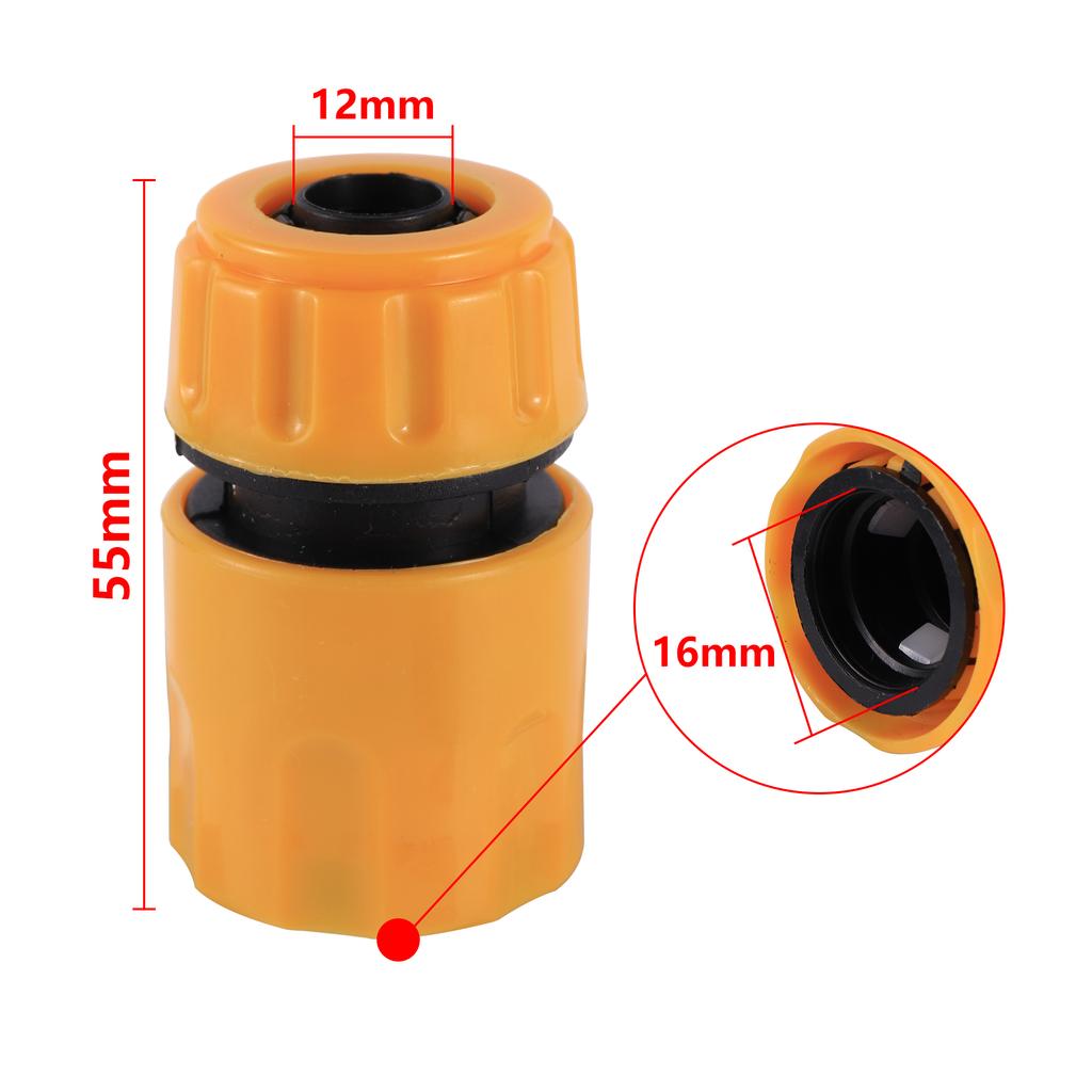 Quick Water Connector 1/2" 5/8" 1" Water Pipe Fast Connecting Joint Hose Tubing Repair Coupler Garden Irrigation Faucet Adapter
