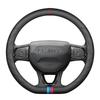 Lynk & Co Steering Wheel Cover: Genuine Leather for Models 01, 02, 03, 03+, 05, 09, 06 - Four Seasons Compatible