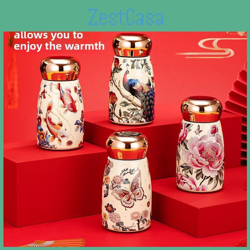 Mushroom Cup Portable Insulated Water Bottle With Vacuum Double Wall For Office And Travel