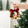 2026 Christmas Bell Wreath Ornaments - Festive Tree Decorations & Hanging Accessories