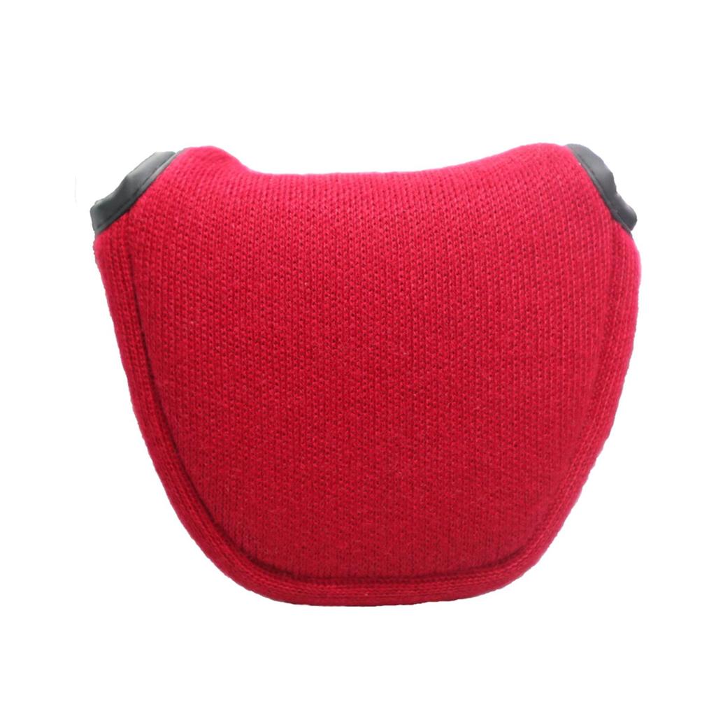 Golf Putter Cover Mallet Head Dustproof Waterproof for Outdoor - 14×11×5 cm