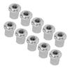 10PCS Battery Nuts 6015 010 Stainless Steel Closed Top 3 8in Battery Stud Nut for Cars Ships