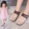 Children's Shoes Korean Girl Princess Shoes Breathable Hollow Net Sandals Children 1-2 Years Old Soft Sole Toddler Shoes