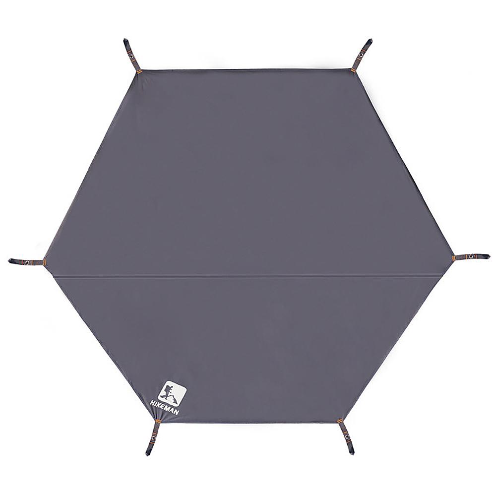 Waterproof Camping Tarp Thicken Picnic Mat Durable Beach Pad Hexagonal Tent Mat Multifunctional Tent Footprint Sun