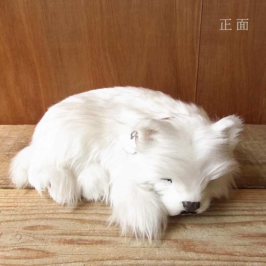 Ninian și Kino Animal de Pluș Câine West Highland White Terrier Westie Perfect Animal de Companie Mărfuri Realiste Animal Vindecător în Mișcare Cadou Sărbătoare Drăguț