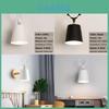 Modern Nordic Wall Lamp With Iron Shade For Home Hallway Balcony Lighting