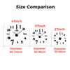 2D/3D Large Wall Clock Reloj De Pared DIY Quartz Watch Acrylic Mirror Stickers Horloge Murale Home Decor Clocks Modern Design