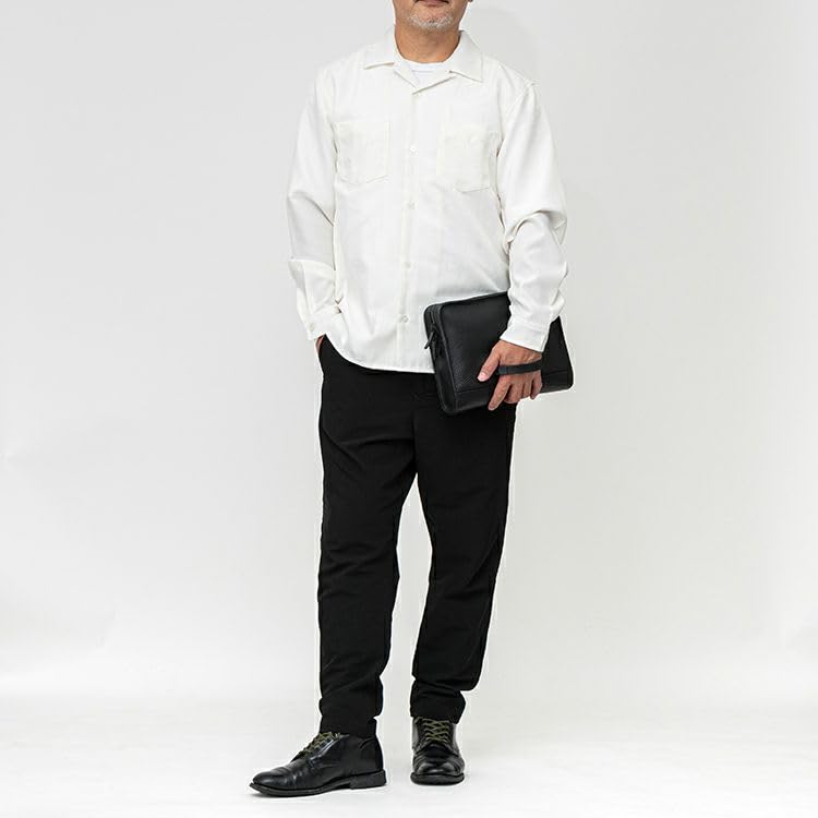 2WAY Body Bag M Genuine Leather A5 Shoulder Bag Sacoche Clutch Bag Small Crossbody Bag Made by Official Baseball Glove Manufacturer BOLD POL TRION