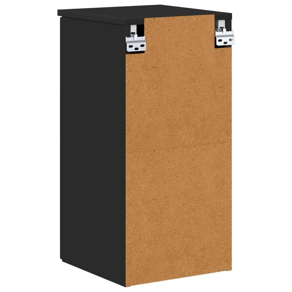 Bathroom Cabinet Black 30 x 31.5 x 61 cm