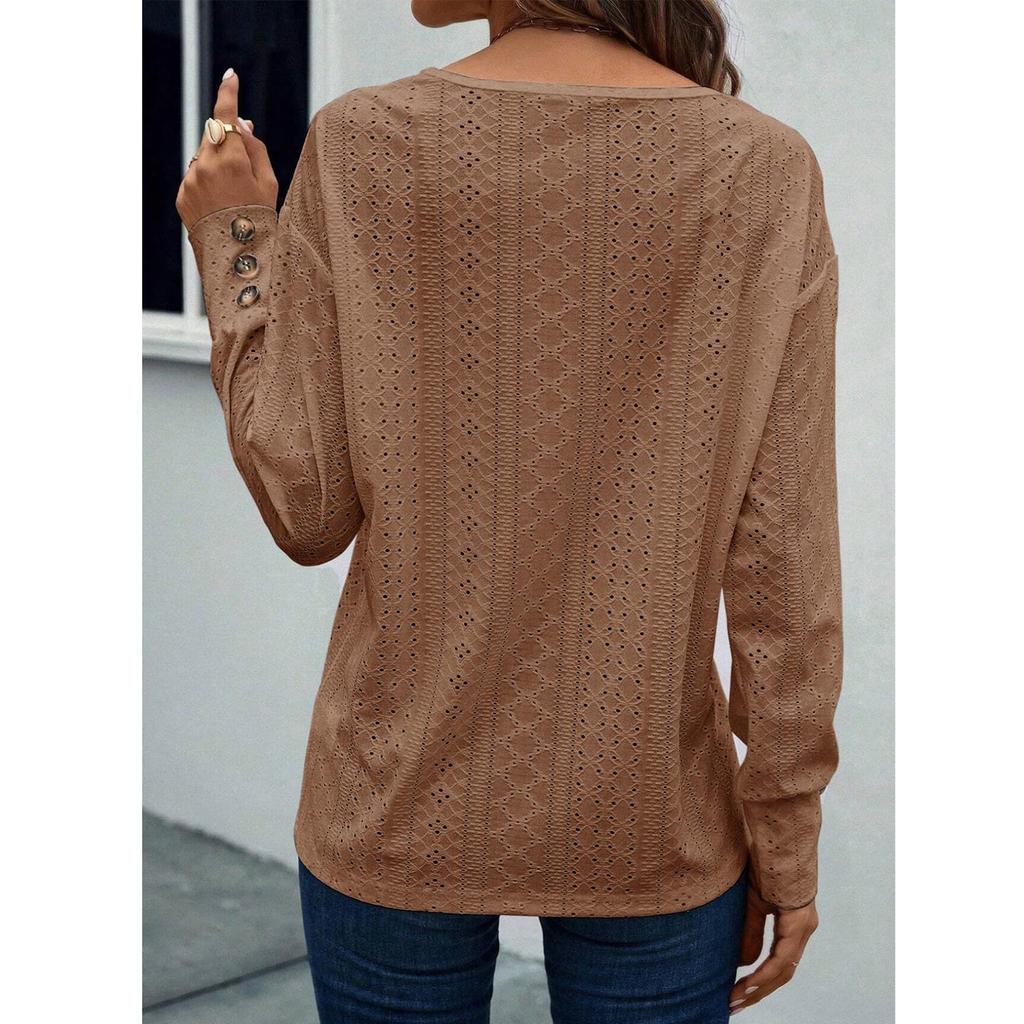 Tops For Women Long  Sleeve  Pullover Casual  Shirts  Top