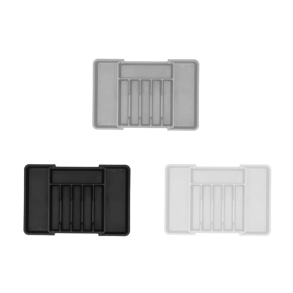 Expandable Drawer Organizer Classified Storage Flatware Cutlery Utensil Tray for Kitchen