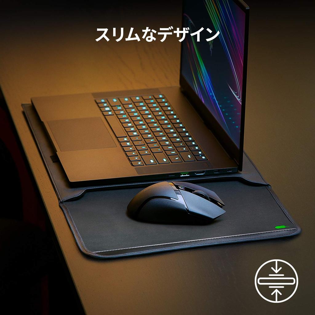 Razer Protective Sleeve V2 Laptop Sleeve Waterproof PVC Canvas with Durable Includes Mouse Mat Authorized Distributor 13.3-inch Case, Material, [Japan