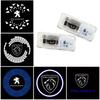 2PCS LED Car Door Welcome Light Interior for Peugeot 407 M2008-2010 Auto Projector Shadow Lamp Decorative Accessoires
