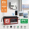 Bluetooth BMS 12V 200Ah Pakiet Baterii Litowych Cykl Głęboki Słoneczny Kamper Morski Kemping Długa Żywotność Lekki Zapasowa Bateria Litowa