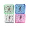 Bed Travel Mini Portable Compact Square Quartz Beep Table Silent Alarm Clock